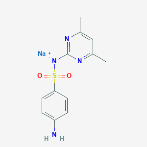 molecular formula C12H13N4NaO2S B7888543 CID 16113 
