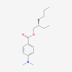 molecular formula C17H27NO2 B7888572 [(2S)-2-ethylhexyl] 4-(dimethylamino)benzoate 