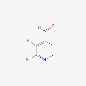 2-Bromo-3-fluoroisonicotinaldehyde