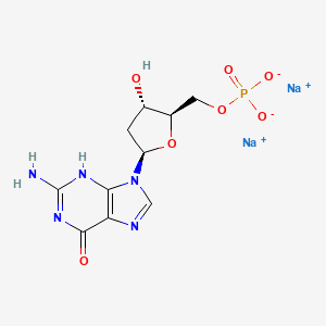 molecular formula C10H12N5Na2O7P B7888711 CID 14598611 