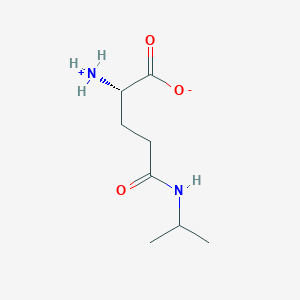 molecular formula C8H16N2O3 B7888731 γ-谷氨酰异丙酰胺 