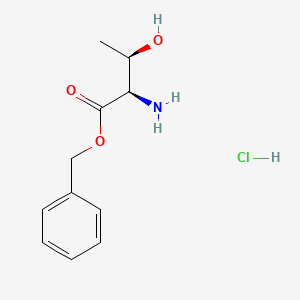 benzyl (2R,3R)-2-amino-3-hydroxybutanoate;hydrochloride