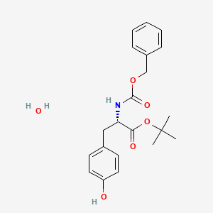 molecular formula C21H27NO6 B7888755 Z-Tyr-Otbu H2O 
