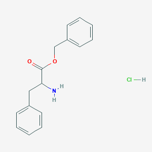 molecular formula C16H18ClNO2 B7888799 Benzyl 2-amino-3-phenylpropanoate hydrochloride CAS No. 58780-66-8