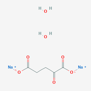 molecular formula C5H8Na2O7 B7888853 2-Ketoglutaric acid, disodium salt dihydrate 