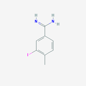 3-Iodo-4-methylbenzenecarboximidamide