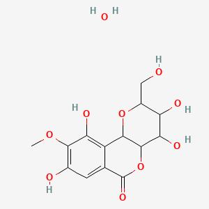 molecular formula C14H18O10 B7889016 Bergenin hydrate 