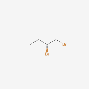 molecular formula C4H8Br2 B7889085 (-)-1,2-Dibromobutane CAS No. 130232-90-5