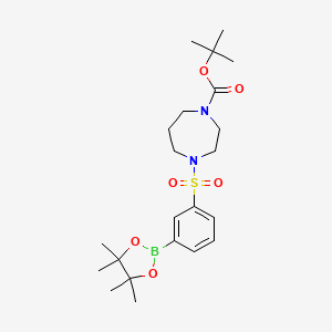 3-(4-Boc-homopiperazin-1-ylsulfonyl)phenylboronic acid pinacol ester