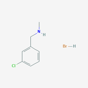 (3-Chlorophenyl)-N-methylmethanamine hydrobromide