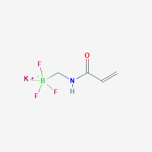 molecular formula C4H6BF3KNO B7889164 Potassium acrylamidomethyltrifluoroborate 