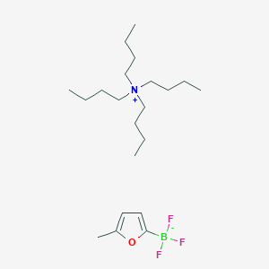 molecular formula C21H41BF3NO B7889175 Tetrabutylazanium;trifluoro-(5-methylfuran-2-yl)boranuide 