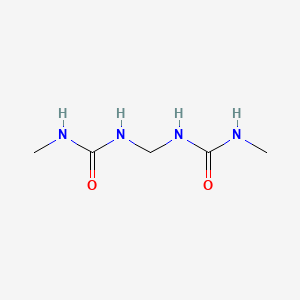 molecular formula C5H12N4O2 B7889274 1-Methyl-3-[(methylcarbamoylamino)methyl]urea 