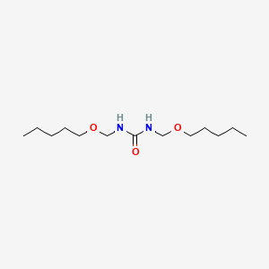 1,3-Bis[(pentyloxy)methyl]urea