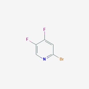 molecular formula C5H2BrF2N B7889505 2-Bromo-4,5-difluoropyridine 