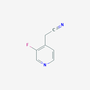 molecular formula C7H5FN2 B7889518 2-(3-Fluoropyridin-4-yl)acetonitrile CAS No. 1000541-97-8