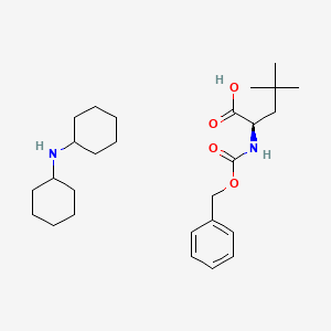molecular formula C27H44N2O4 B7889548 Z-beta-Tbu-D-ala-OH dcha 