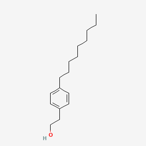 molecular formula C17H28O B7889633 2-(4-Nonylphenyl)ethanol 