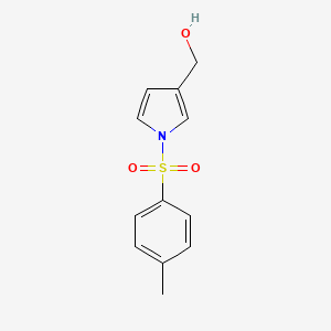 molecular formula C12H13NO3S B7889663 (1-甲苯磺酰基-1H-吡咯-3-基)甲醇 
