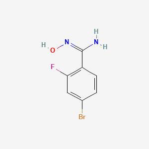 molecular formula C7H6BrFN2O B7889671 CID 18446986 