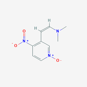 molecular formula C9H11N3O3 B7889711 3-(2-(Dimethylamino)vinyl)-4-nitropyridine 1-oxide 