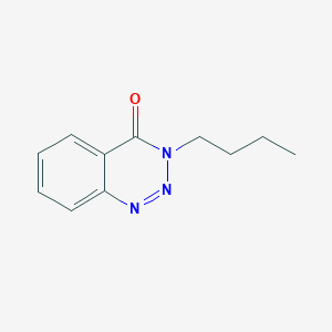 molecular formula C11H13N3O B7889744 3-丁基苯并[d][1,2,3]三嗪-4(3H)-酮 