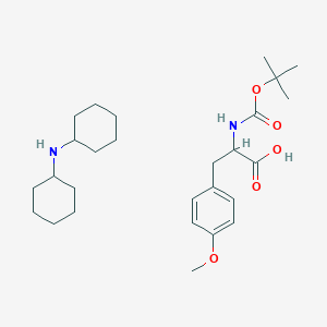 molecular formula C27H44N2O5 B7889815 Boc-4-methoxy-DL-phenylalanine dicyclohexylammonium salt 