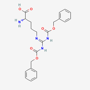 molecular formula C22H26N4O6 B7889822 H-Arg(Z)2-OH 