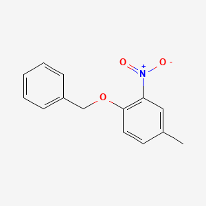 1-(Benzyloxy)-4-methyl-2-nitrobenzene