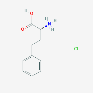 [(1R)-1-carboxy-3-phenylpropyl]azanium;chloride