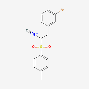 1-Bromo-3-[2-isocyano-2-(4-methylphenyl)sulfonylethyl]benzene