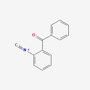 molecular formula C14H9NO B7890116 2-Isocyanobenzophenone 