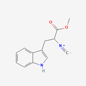 molecular formula C13H12N2O2 B7890127 methyl 3-(1H-indol-3-yl)-2-isocyanopropanoate 