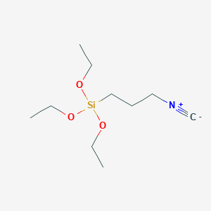 molecular formula C10H21NO3Si B7890140 Silane, triethoxy(3-isocyanopropyl)- CAS No. 76514-38-0