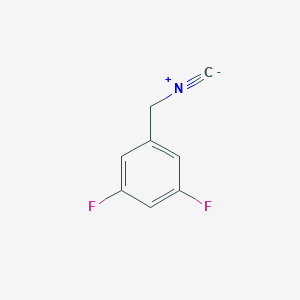molecular formula C8H5F2N B7890168 3,5-Difluoro-1-(isocyanomethyl)benzene 