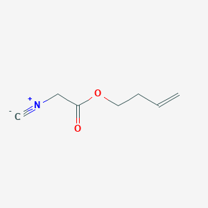 molecular formula C7H9NO2 B7890196 But-3-enyl 2-isocyanoacetate 