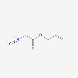 molecular formula C6H7NO2 B7890205 Isocyano-acetic acid allyl ester 