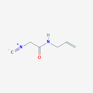 molecular formula C6H8N2O B7890216 2-isocyano-N-prop-2-enylacetamide 