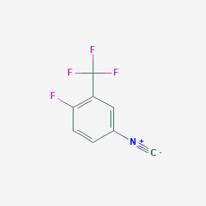 1-Fluoro-4-isocyano-2-(trifluoromethyl)benzene