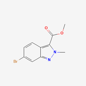 Methyl 6-bromo-2-methyl-2H-indazole-3-carboxylate