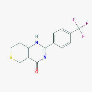 molecular formula C14H11F3N2OS B7890329 CID 2726824 