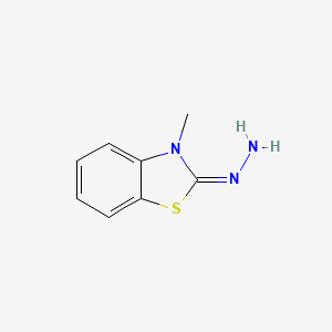 (2E)-3-methyl-1,3-benzothiazol-2(3H)-one hydrazone hydrochloride