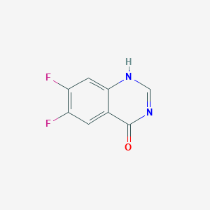 molecular formula C8H4F2N2O B7890367 CID 10487664 