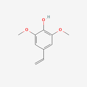 molecular formula C10H12O3 B7890379 2,6-二甲氧基-4-乙烯基苯酚 CAS No. 31872-14-7