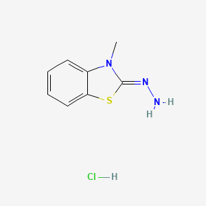 molecular formula C8H10ClN3S B7890485 3-Methyl-2-benzothiazolinone hydrazone hydrochloride CAS No. 1422544-60-2