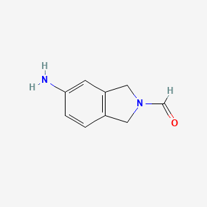 5-amino-2,3-dihydro-1H-isoindole-2-carbaldehyde