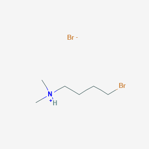 molecular formula C6H15Br2N B7890651 4-Bromobutyl(dimethyl)azanium;bromide 