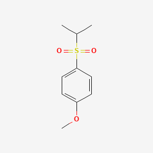 molecular formula C10H14O3S B7890672 1-Methoxy-4-(propane-2-sulfonyl)benzene CAS No. 7205-82-5