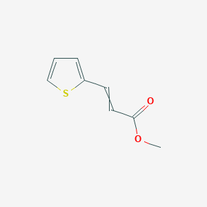 molecular formula C8H8O2S B7890689 Methyl 3-(thiophen-2-yl)acrylate 