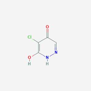 molecular formula C4H3ClN2O2 B7890938 CID 320691 